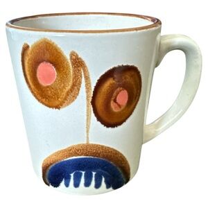Vintage Sunnycraft Flower Face Coffee Mug 21132